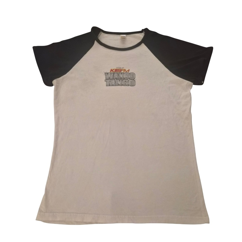 Vintage 2006 KIIS FM Wango Tango Concert Baseball Tee Kanye West Rihanna Era Lg